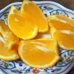 柑橘類の簡単な切り方